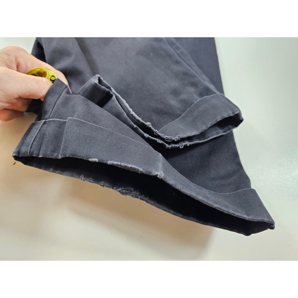 Vintage duckhead 38x30 career casual navy blue slacks pleated *FLAWS* - - Picture 5 of 7